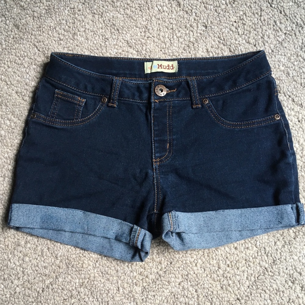 Girls Mudd Denim Shorts